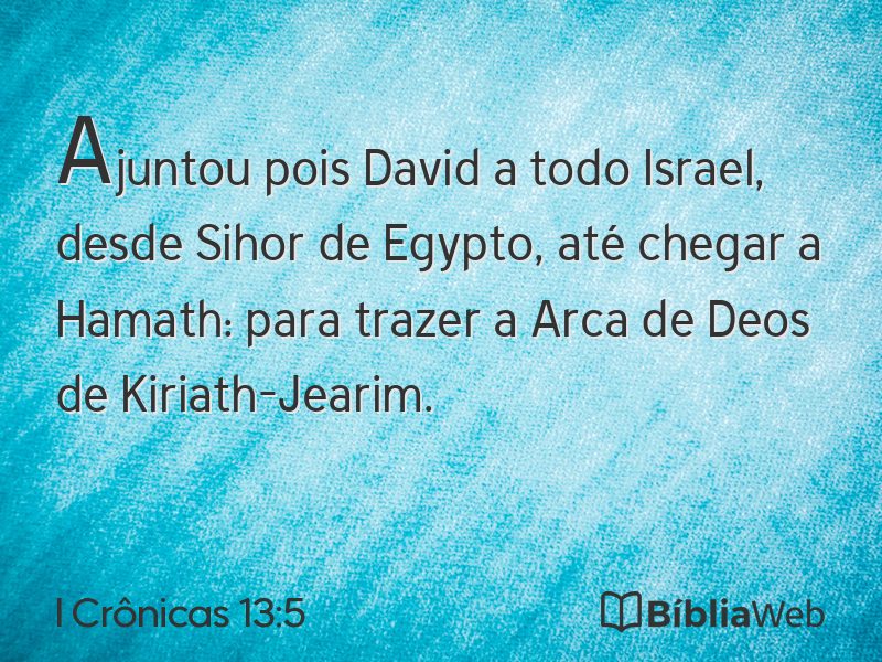 I Crônicas 13:5 em imagem para compartilhar