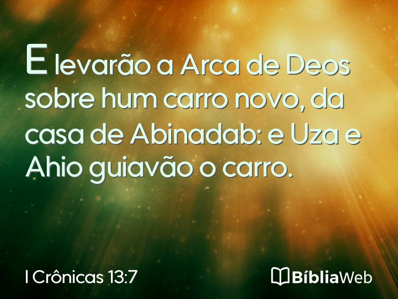 I Crônicas 13:7 em imagem para compartilhar