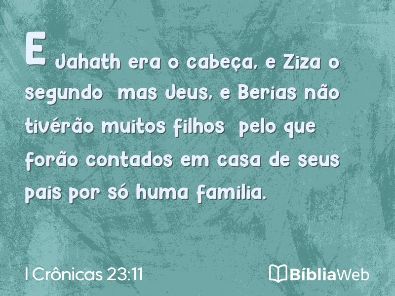 I Crônicas 23:11 em imagem para compartilhar