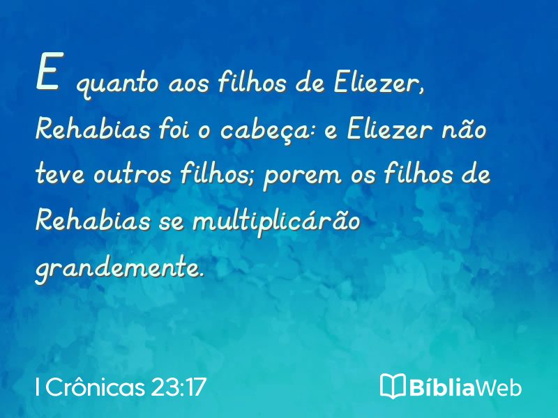 I Crônicas 23:17 em imagem para compartilhar