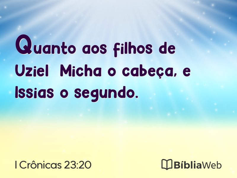 I Crônicas 23:20 em imagem para compartilhar