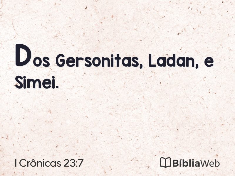 I Crônicas 23:7 em imagem para compartilhar