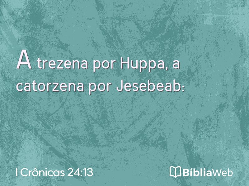 I Crônicas 24:13 em imagem para compartilhar