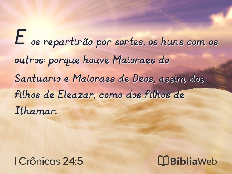I Crônicas 24:5 em imagem para compartilhar