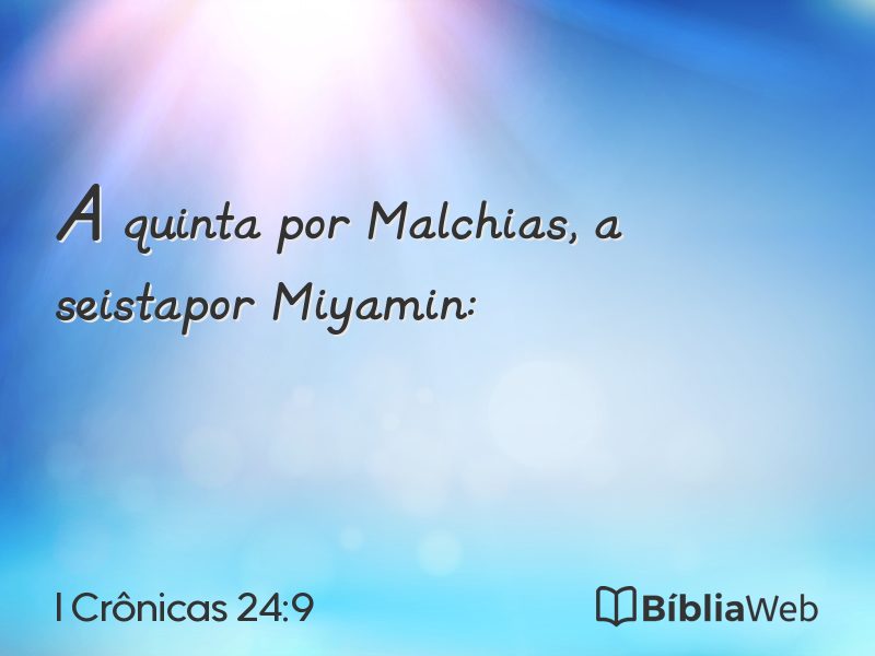 I Crônicas 24:9 em imagem para compartilhar