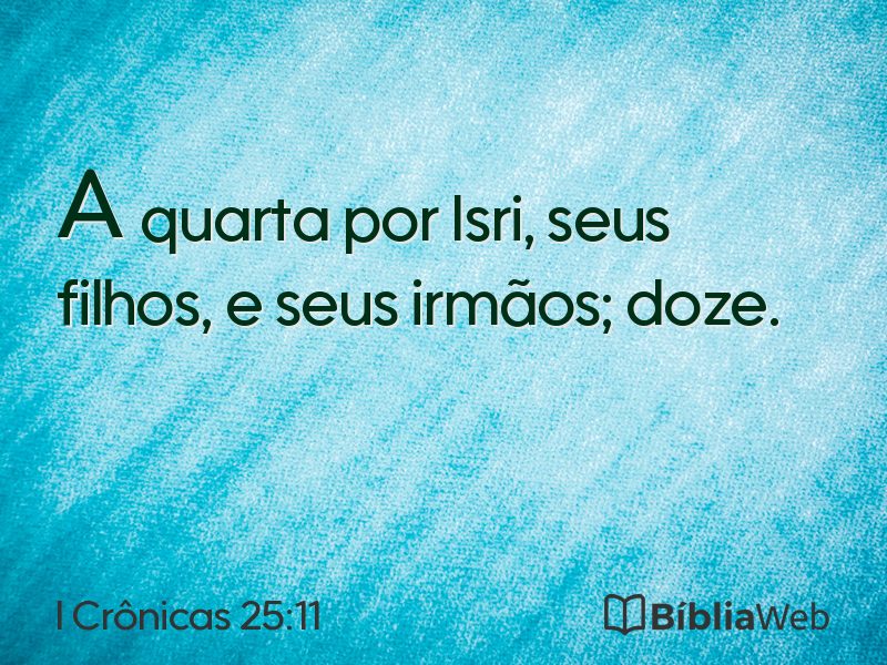 I Crônicas 25:11 em imagem para compartilhar