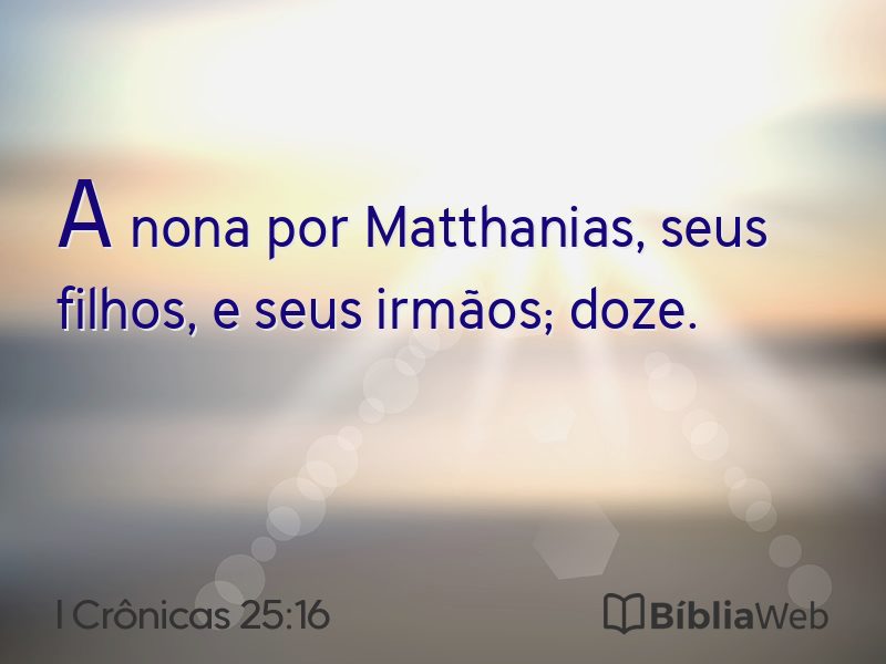 I Crônicas 25:16 em imagem para compartilhar