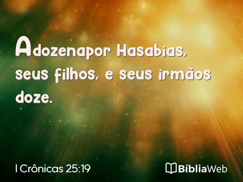 I Crônicas 25:19 em imagem para compartilhar