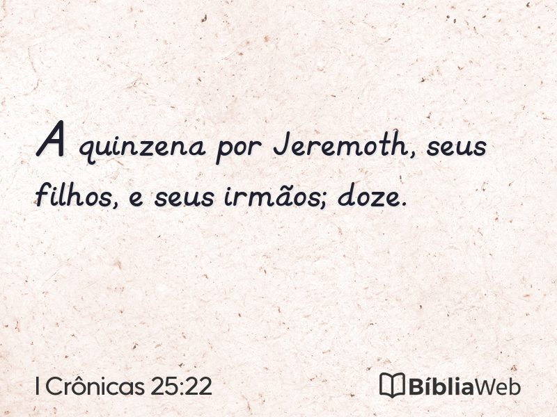 I Crônicas 25:22 em imagem para compartilhar
