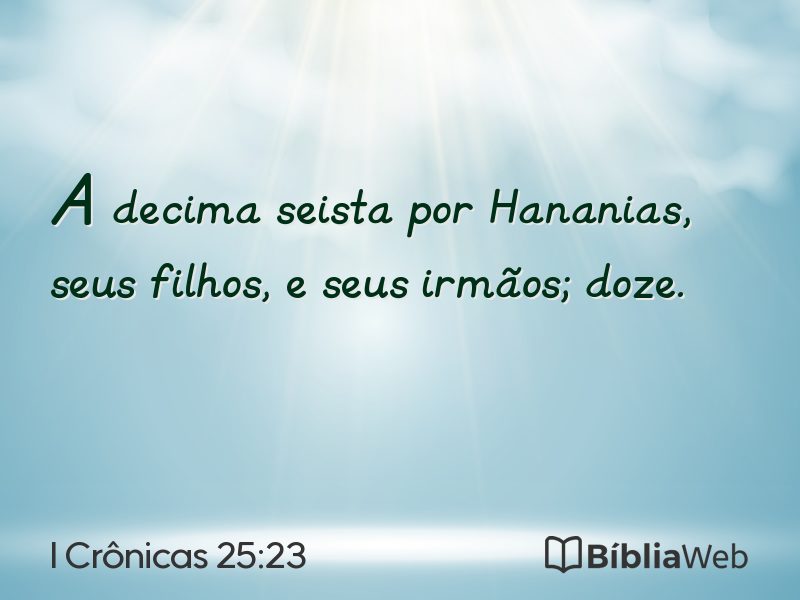 I Crônicas 25:23 em imagem para compartilhar