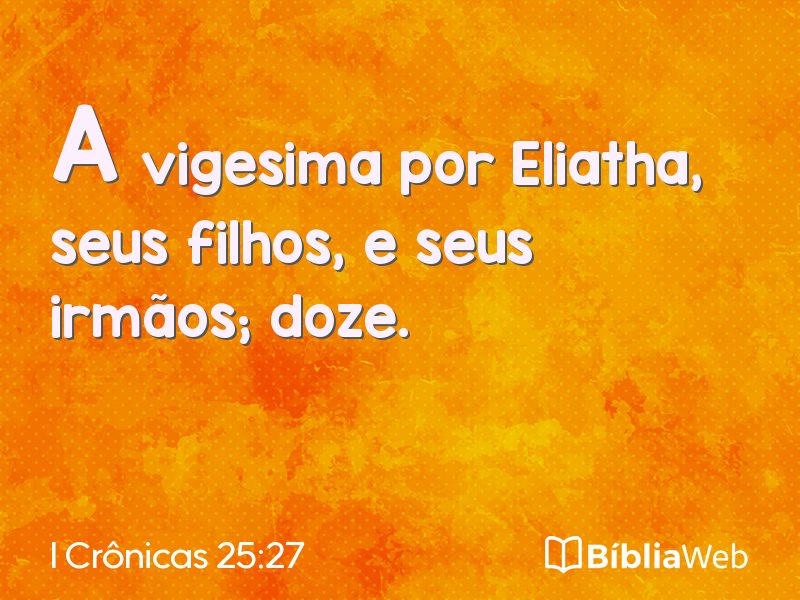 I Crônicas 25:27 em imagem para compartilhar