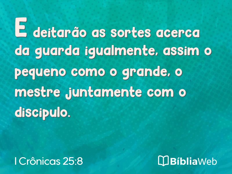 I Crônicas 25:8 em imagem para compartilhar