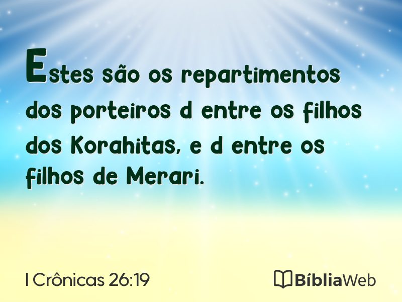 I Crônicas 26:19 em imagem para compartilhar