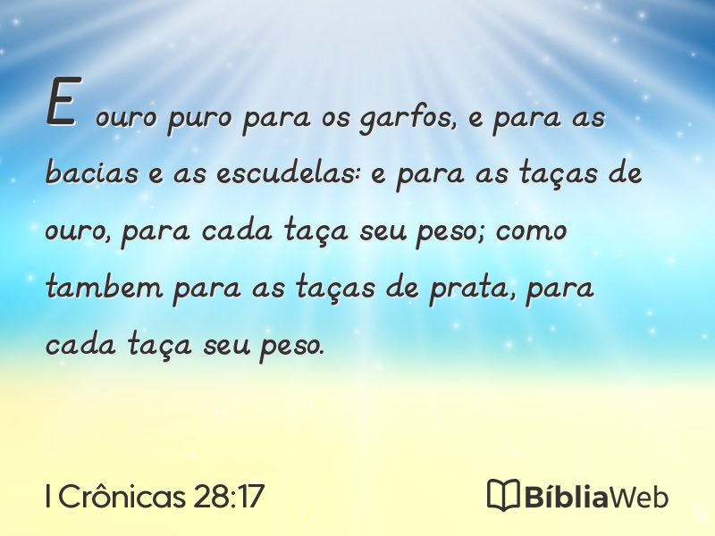 I Crônicas 28:17 em imagem para compartilhar