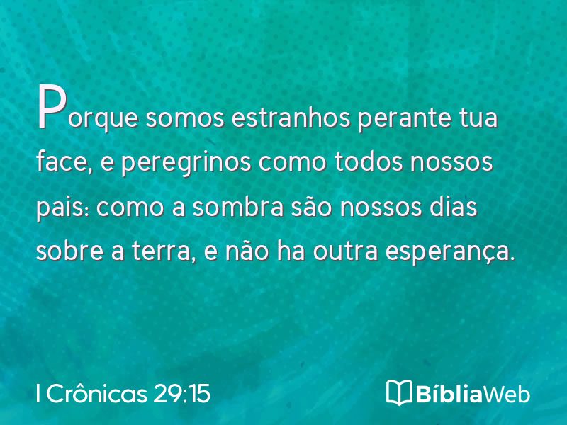 I Crônicas 29:15 em imagem para compartilhar