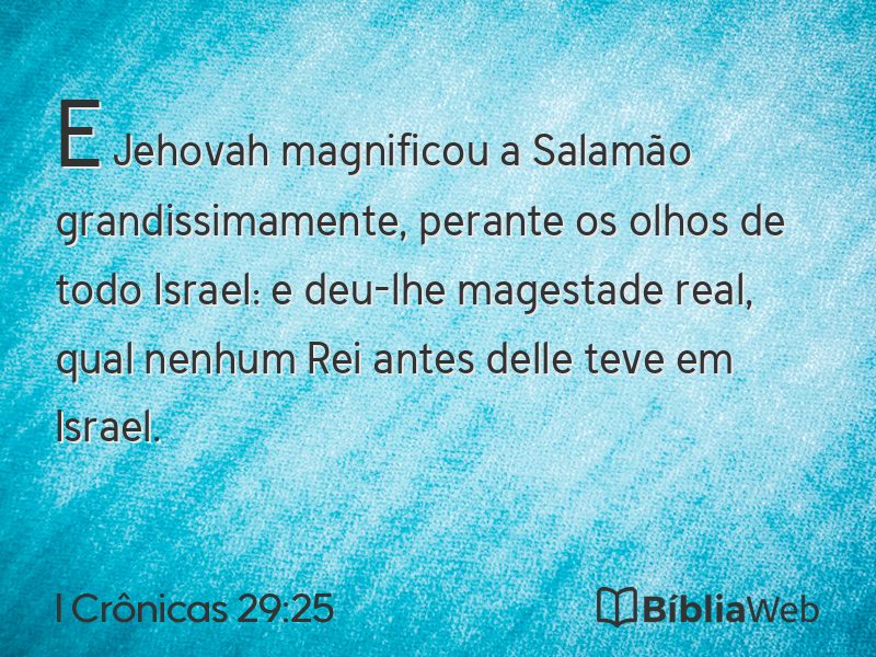 I Crônicas 29:25 em imagem para compartilhar