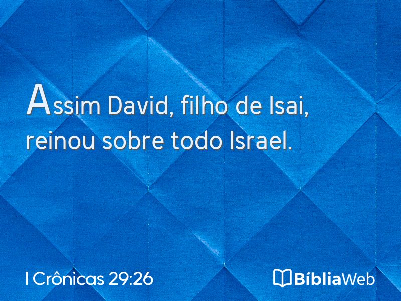 I Crônicas 29:26 em imagem para compartilhar