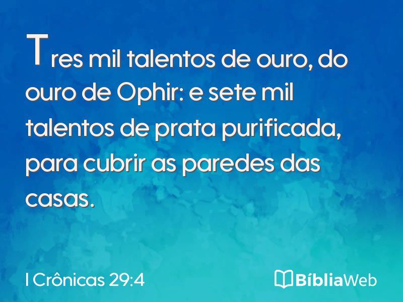 I Crônicas 29:4 em imagem para compartilhar