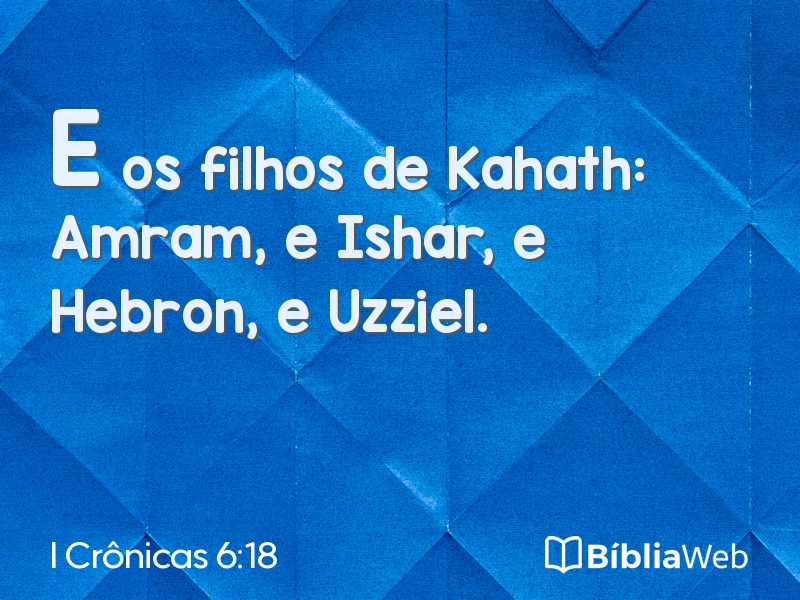 I Crônicas 6:18 em imagem para compartilhar