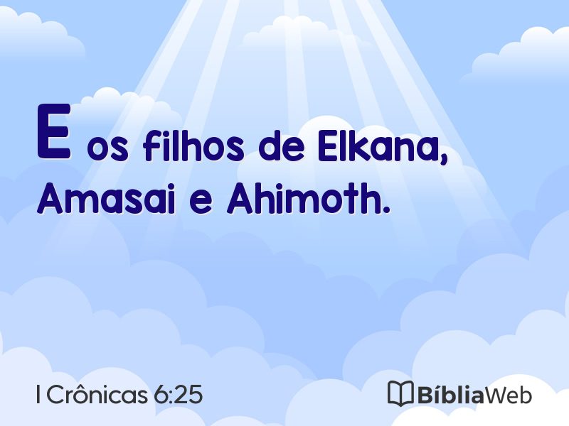 I Crônicas 6:25 em imagem para compartilhar