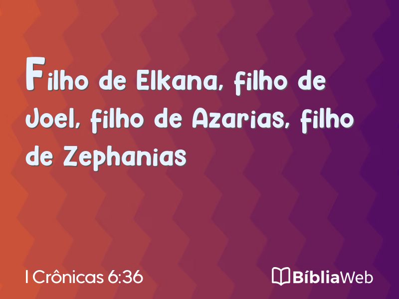 I Crônicas 6:36 em imagem para compartilhar