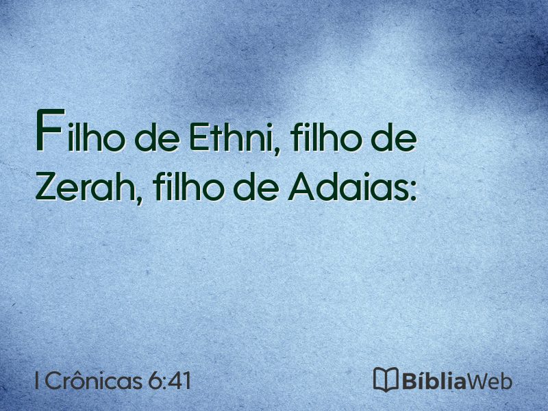I Crônicas 6:41 em imagem para compartilhar