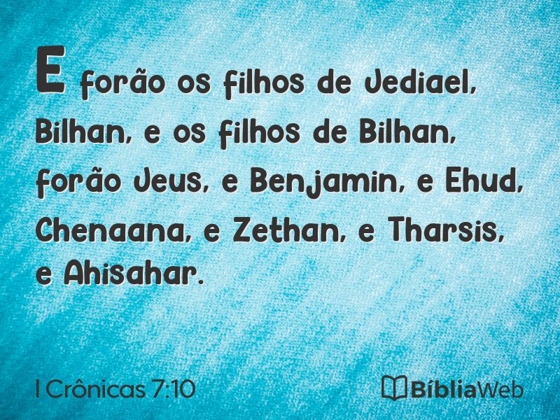I Crônicas 7:10 em imagem para compartilhar