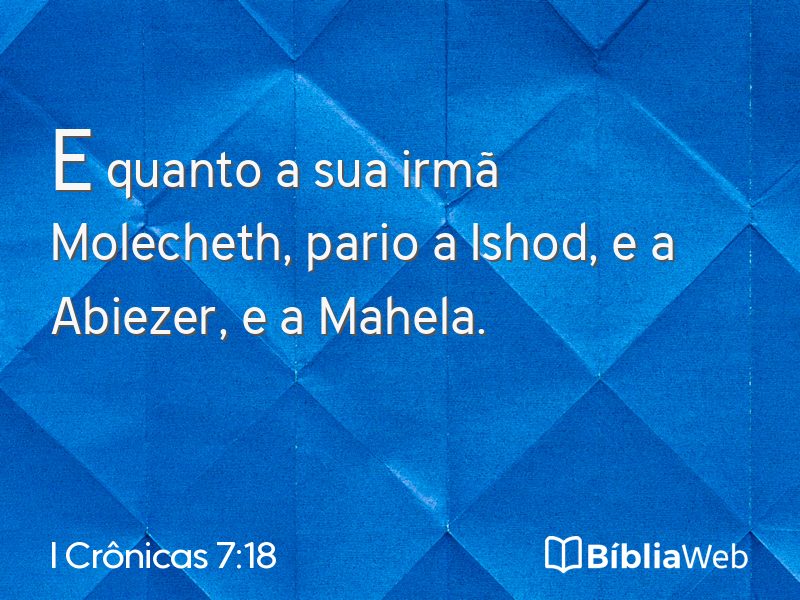 I Crônicas 7:18 em imagem para compartilhar