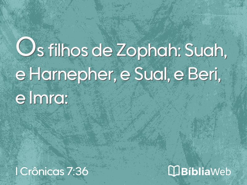 I Crônicas 7:36 em imagem para compartilhar