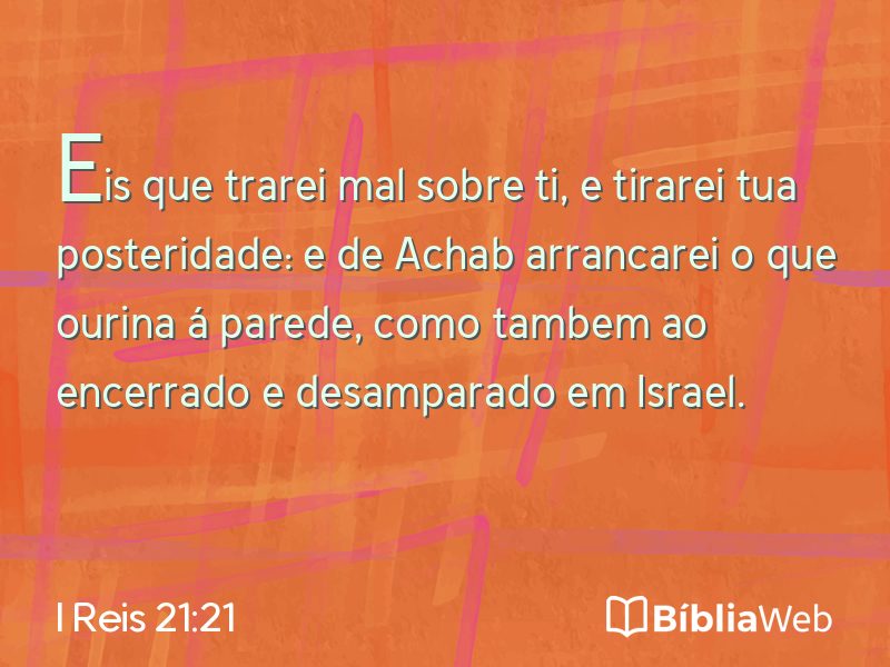 I Reis 21:21 em imagem para compartilhar