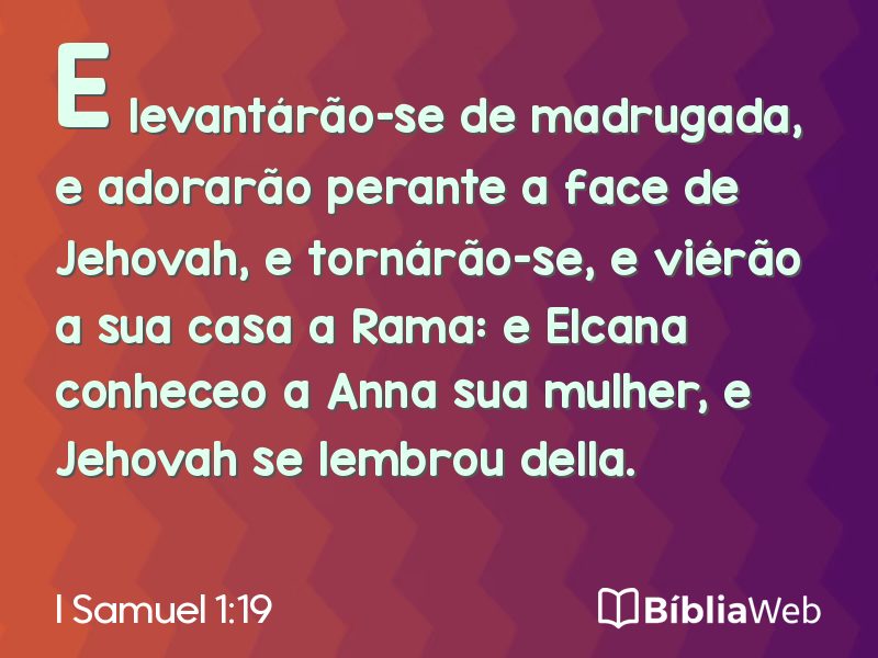 I Samuel 1:19 em imagem para compartilhar