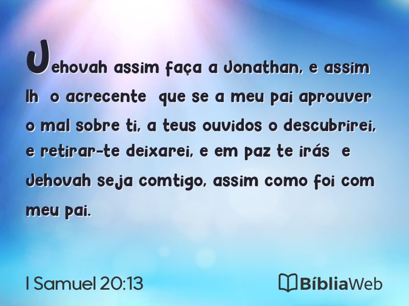 I Samuel 20:13 em imagem para compartilhar