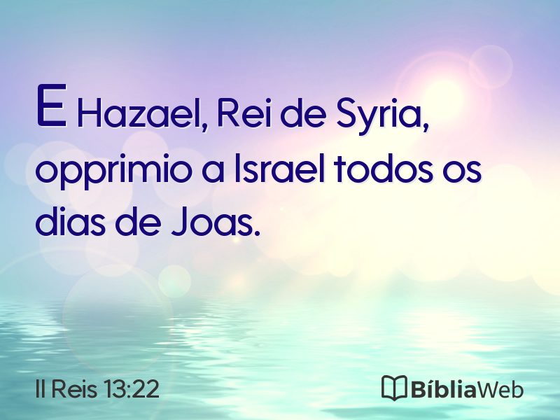 II Reis 13:22 em imagem para compartilhar