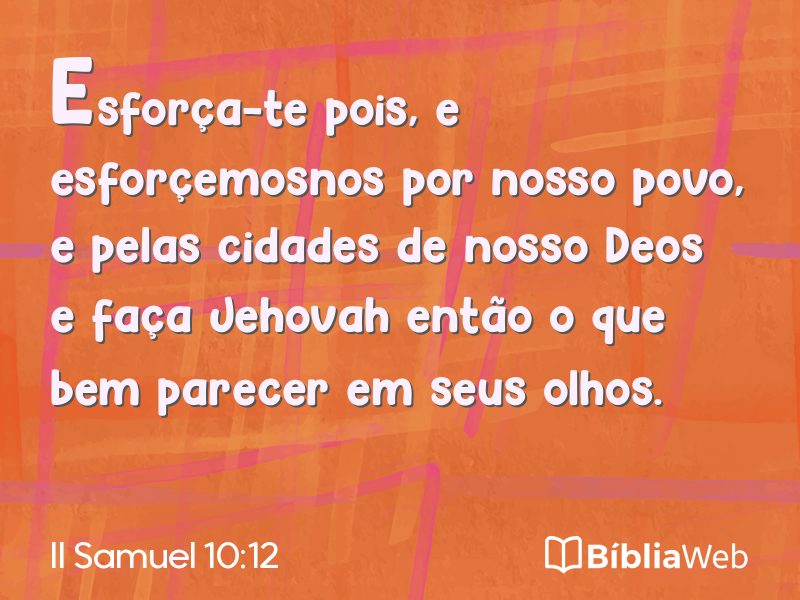 II Samuel 10:12 em imagem para compartilhar