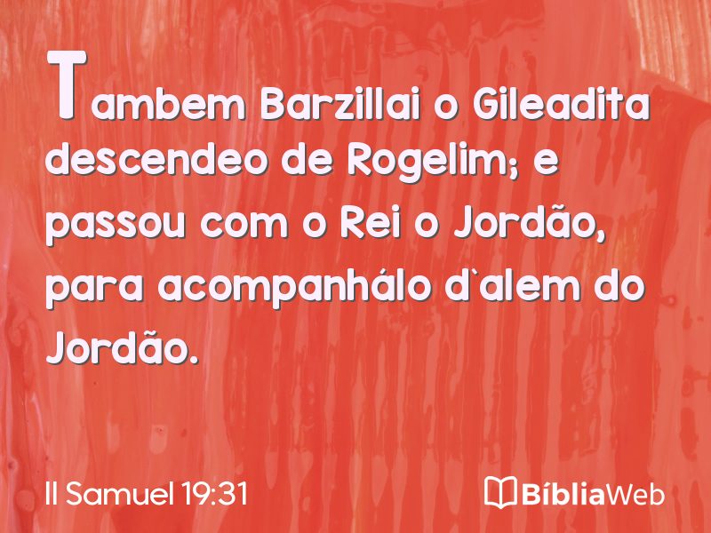 II Samuel 19:31 em imagem para compartilhar