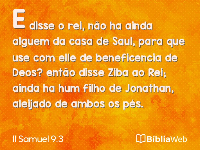 II Samuel 9:3 em imagem para compartilhar
