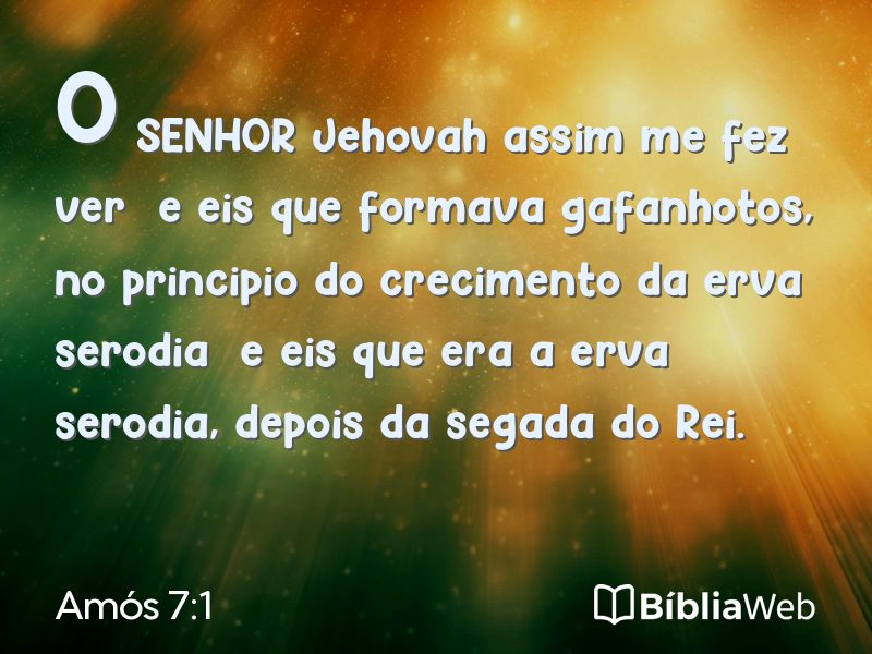 Amós 7:1 em imagem para compartilhar