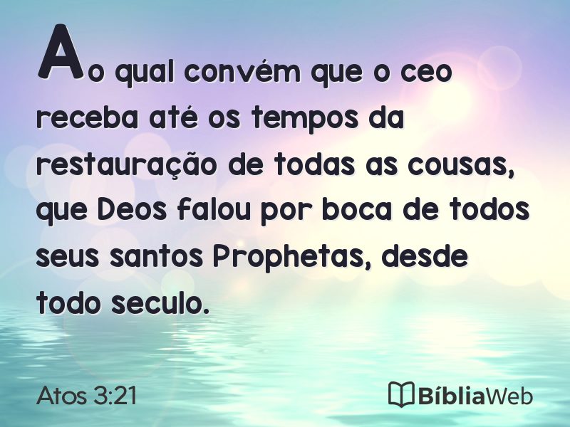 Atos 3:21 em imagem para compartilhar