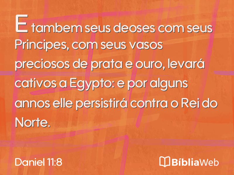 Daniel 11:8 em imagem para compartilhar