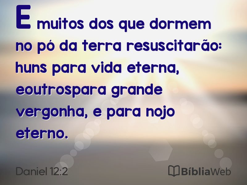 Daniel 12:2 em imagem para compartilhar