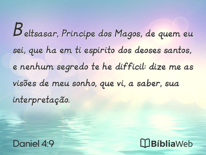 Daniel 4:9 em imagem para compartilhar
