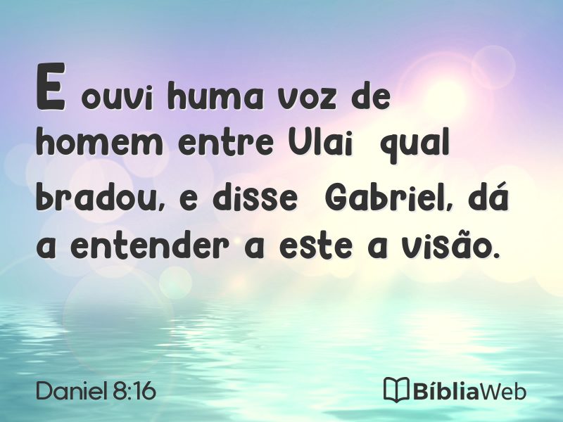 Daniel 8:16 em imagem para compartilhar