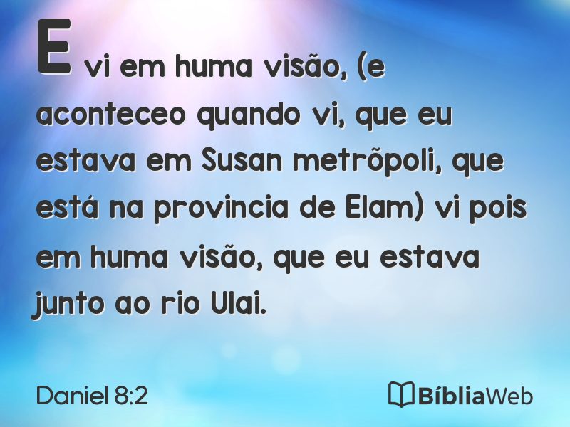 Daniel 8:2 em imagem para compartilhar