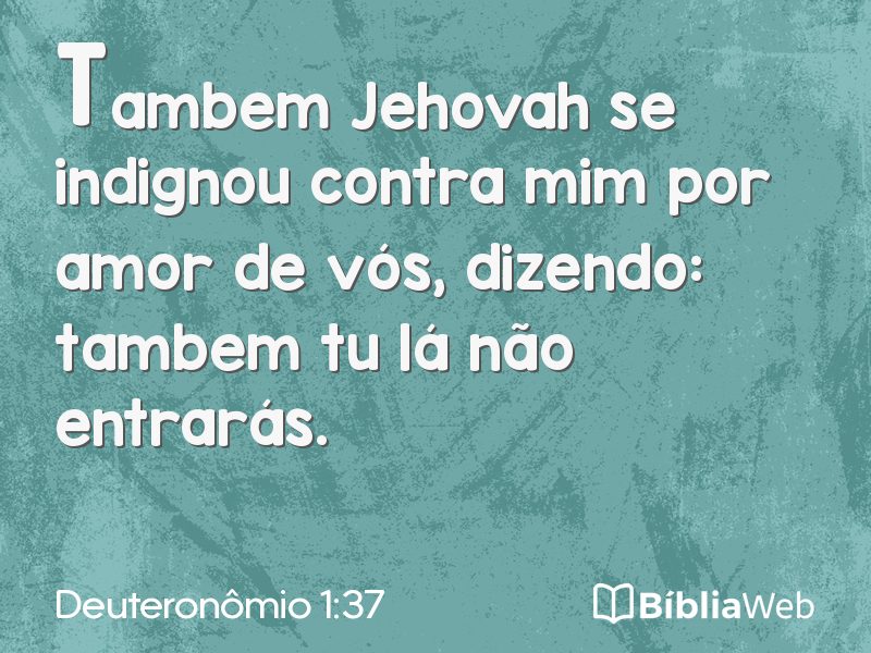 Deuteronômio 1:37 em imagem para compartilhar