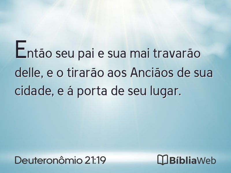 Deuteronômio 21:19 em imagem para compartilhar