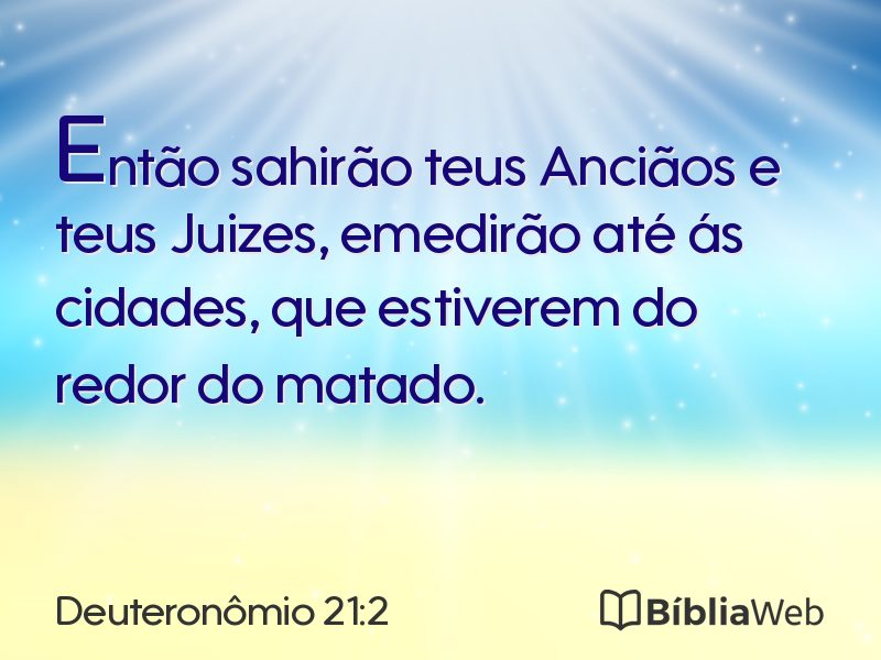 Deuteronômio 21:2 em imagem para compartilhar