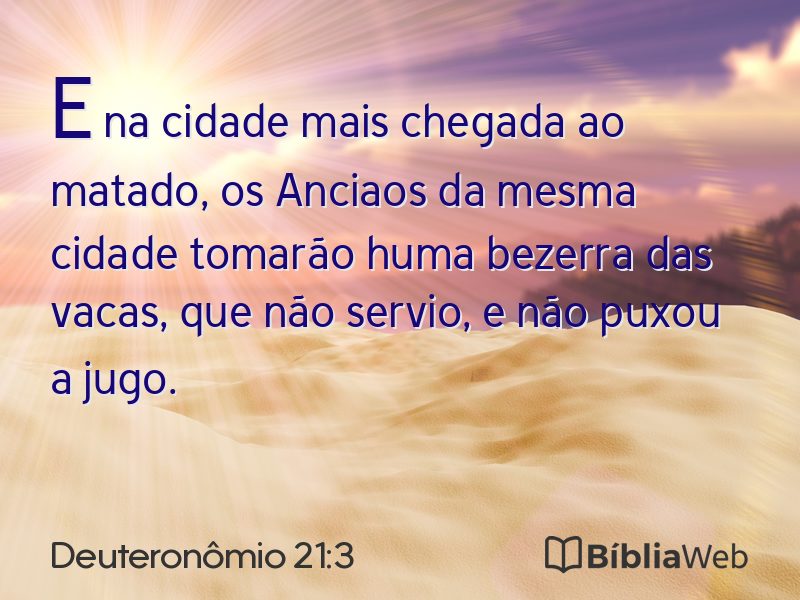 Deuteronômio 21:3 em imagem para compartilhar