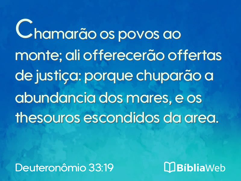 Deuteronômio 33:19 em imagem para compartilhar