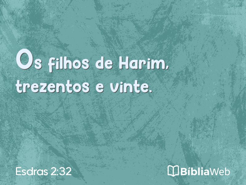 Esdras 2:32 em imagem para compartilhar