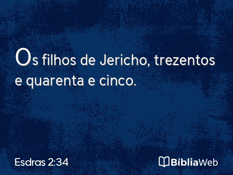 Esdras 2:34 em imagem para compartilhar
